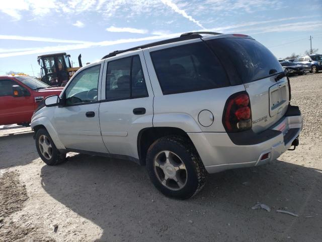 1GNDT13S772254094 - 2007 CHEVROLET TRAILBLAZE LS SILVER photo 2