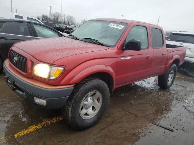 5TEGN92N04Z427780 - 2004 TOYOTA TACOMA DOUBLE CAB PRERUNNER RED photo 1