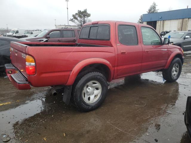 5TEGN92N04Z427780 - 2004 TOYOTA TACOMA DOUBLE CAB PRERUNNER RED photo 3