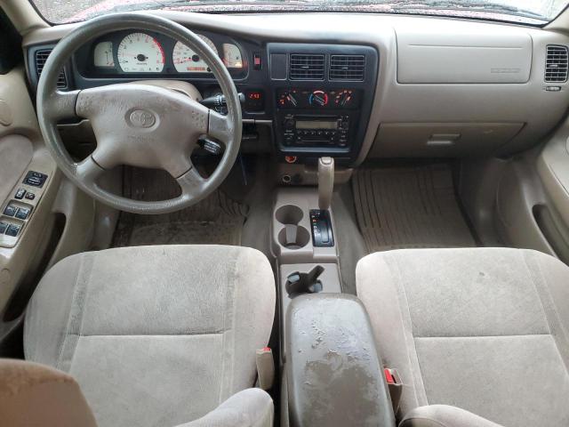 5TEGN92N04Z427780 - 2004 TOYOTA TACOMA DOUBLE CAB PRERUNNER RED photo 8