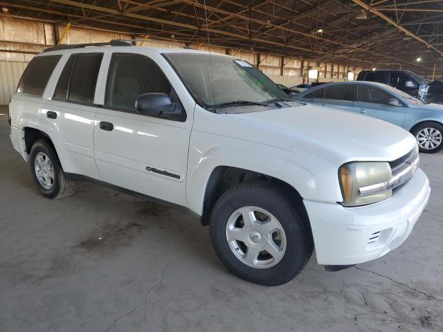 1GNDS13S222364224 - 2002 CHEVROLET TRAILBLAZE WHITE photo 4