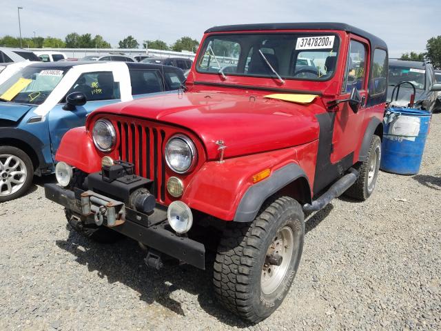 1JCCF87E8ET010260 - 1984 JEEP CJ7  photo 2