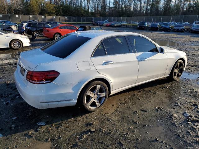 WDDHF8JB6EA776219 - 2014 MERCEDES-BENZ E 350 4MATIC WHITE photo 3