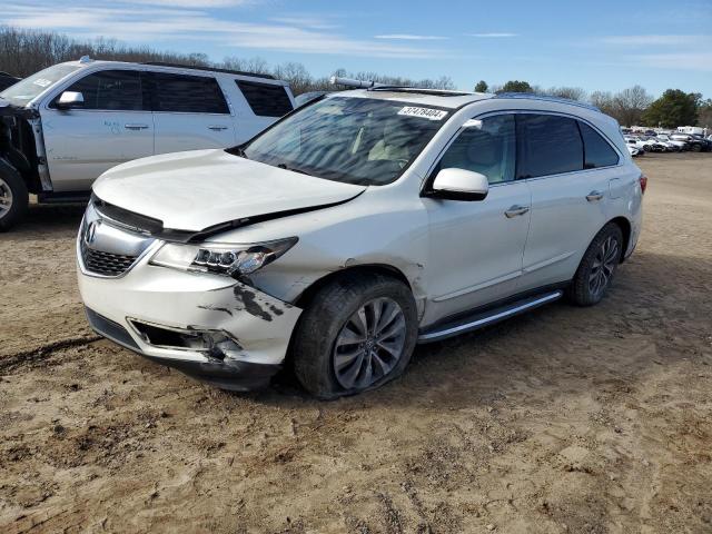 5FRYD3H44FB010958 - 2015 ACURA MDX TECHNOLOGY WHITE photo 1