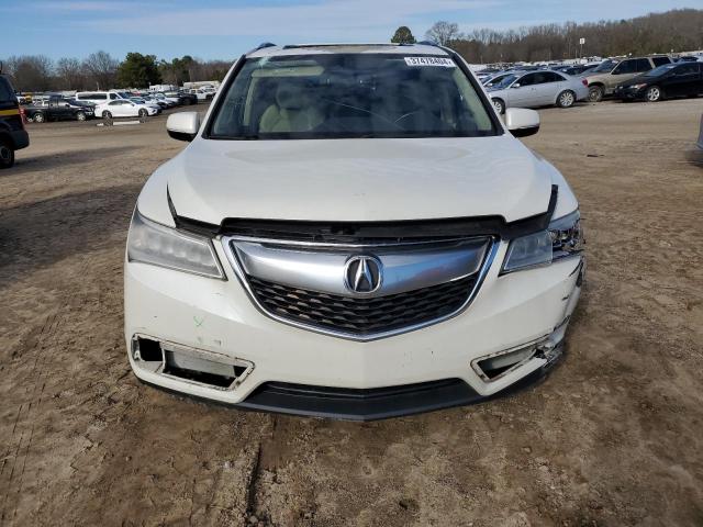 5FRYD3H44FB010958 - 2015 ACURA MDX TECHNOLOGY WHITE photo 5