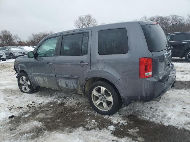 5FNYF4H56EB041010 - 2014 HONDA PILOT EXL GRAY photo 2