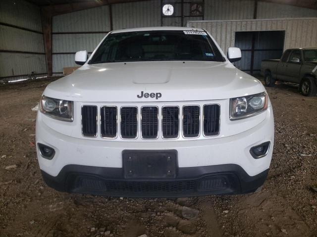 1C4RJEAG1EC145373 - 2014 JEEP GRAND CHER LAREDO WHITE photo 5