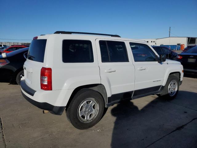 1C4NJPBAXGD693177 - 2016 JEEP PATRIOT SPORT WHITE photo 3