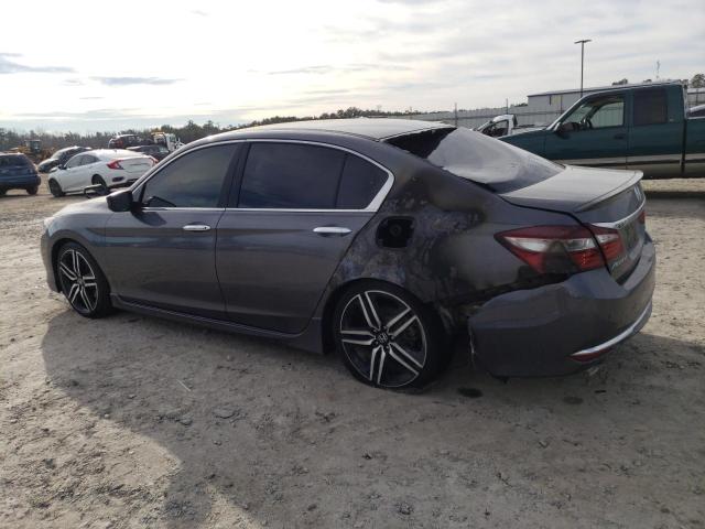 1HGCR2F14HA003408 - 2017 HONDA ACCORD SPORT SPECIAL EDITION GRAY photo 2