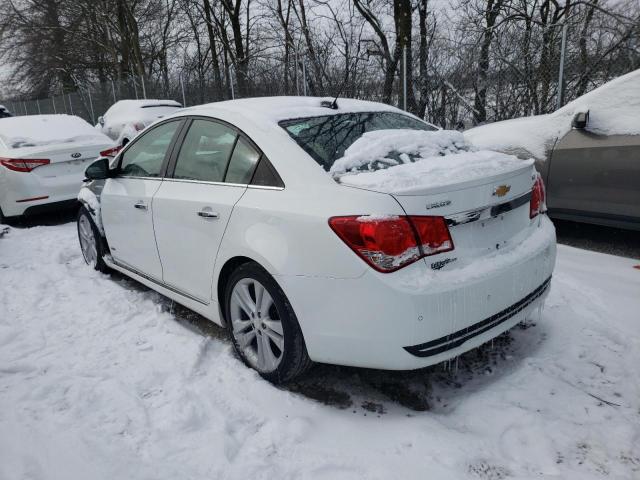 1G1PG5SB5G7102152 - 2016 CHEVROLET CRUZE LIMI LTZ WHITE photo 2