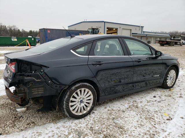 3FA6P0UUXER155574 - 2014 FORD FUSION S HYBRID BLACK photo 3