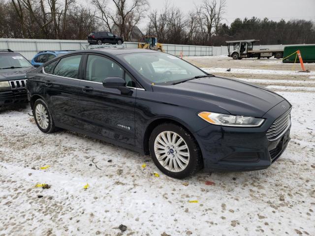 3FA6P0UUXER155574 - 2014 FORD FUSION S HYBRID BLACK photo 4