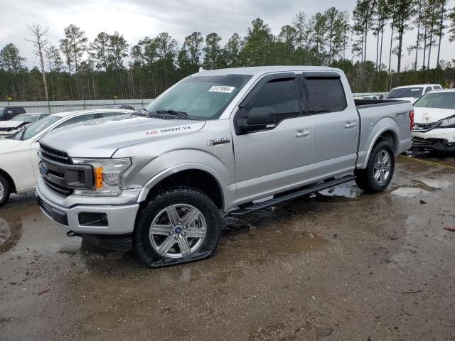 1FTEW1E56JFC98325 - 2018 FORD F150 SUPERCREW SILVER photo 1