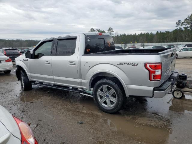 1FTEW1E56JFC98325 - 2018 FORD F150 SUPERCREW SILVER photo 2