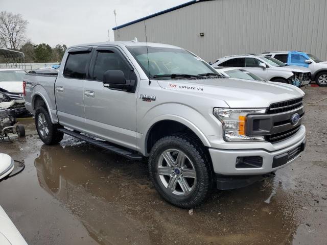 1FTEW1E56JFC98325 - 2018 FORD F150 SUPERCREW SILVER photo 4