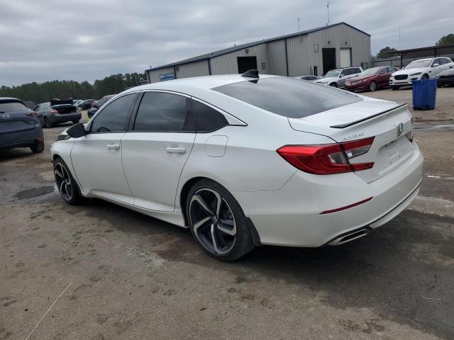 1HGCV1F36NA090957 - 2022 HONDA ACCORD SPORT WHITE photo 2