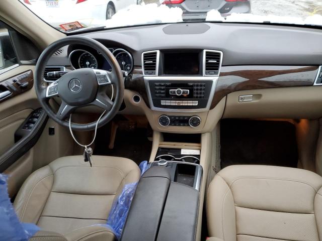 4JGDA5HB3FA589352 - 2015 MERCEDES-BENZ ML 350 4MATIC BROWN photo 8