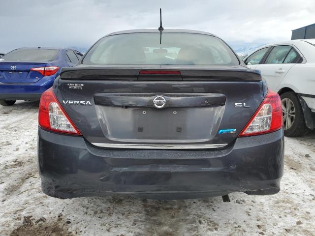 3N1CN7AP3FL907651 - 2015 NISSAN VERSA S BLACK photo 6