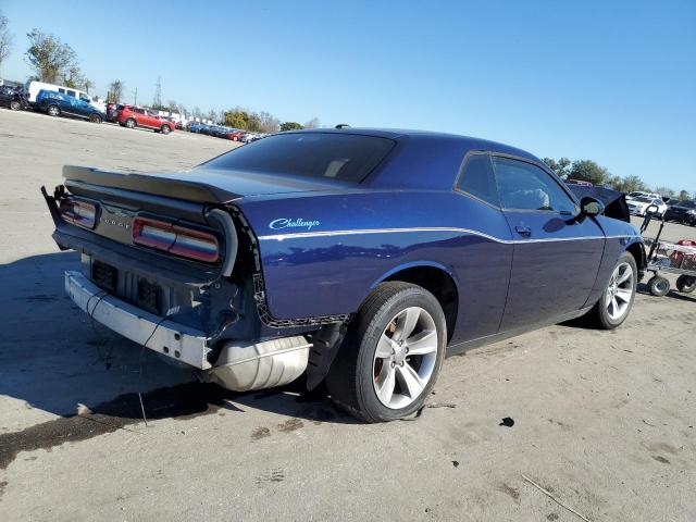 2C3CDZAG3GH336608 - 2016 DODGE CHALLENGER SXT BLUE photo 3