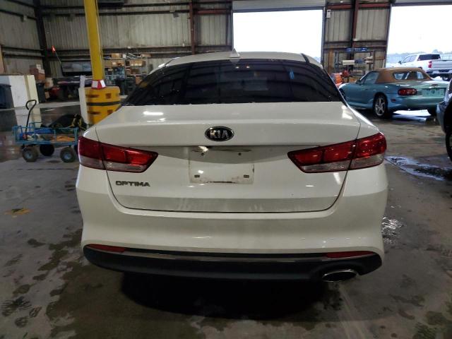 5XXGT4L30HG161462 - 2017 KIA OPTIMA LX WHITE photo 6