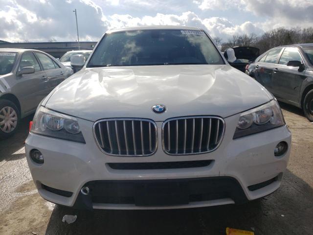 5UXWX9C51D0D05838 - 2013 BMW X3 XDRIVE28I WHITE photo 5