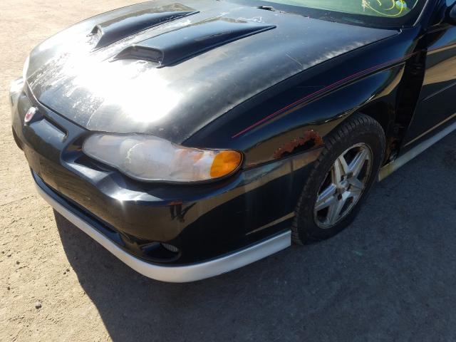 2G1WX15K339160737 - 2003 CHEVROLET MONTE CARLO SS  ფოტო 9