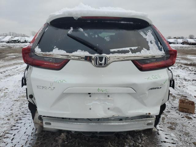 5J6RW2H50LL011269 - 2020 HONDA CR-V EX WHITE photo 6