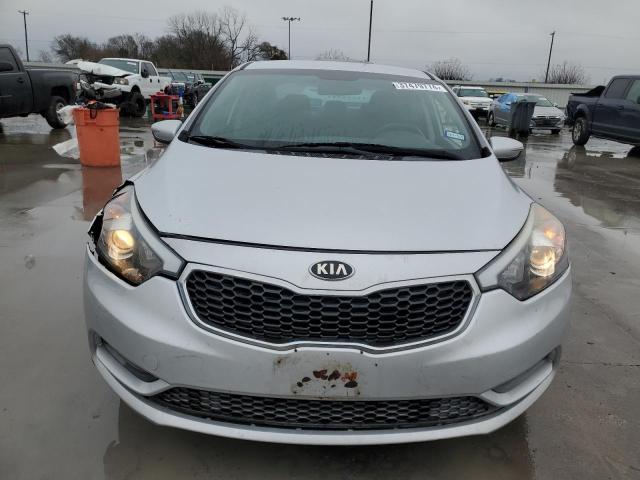 KNAFX4A65F5429501 - 2015 KIA FORTE LX SILVER photo 5