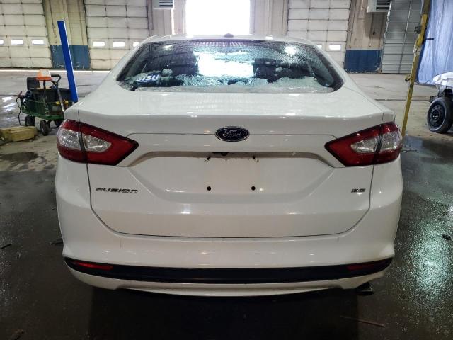 1FA6P0H77F5100279 - 2015 FORD FUSION SE WHITE photo 6