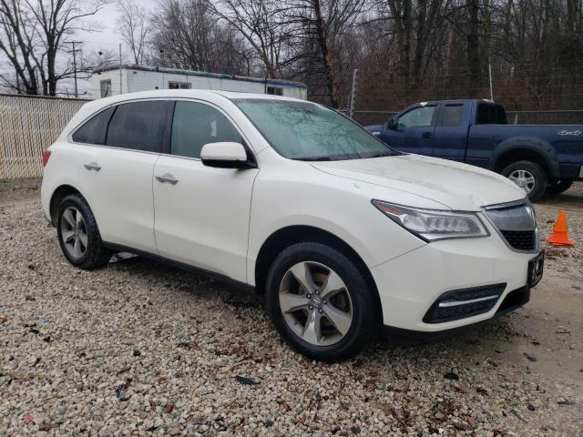 5FRYD4H25FB021214 - 2015 ACURA MDX WHITE photo 4