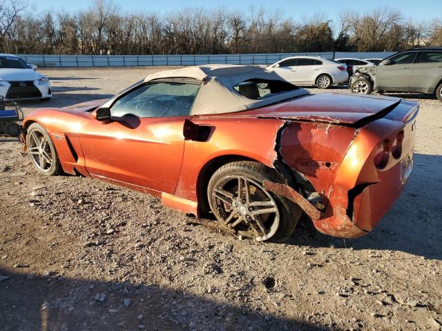 1G1YY36U765113696 - 2006 CHEVROLET CORVETTE ORANGE photo 2