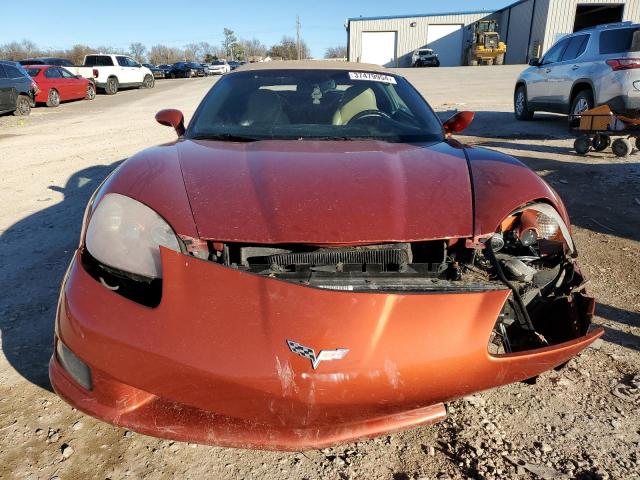 1G1YY36U765113696 - 2006 CHEVROLET CORVETTE ORANGE photo 5