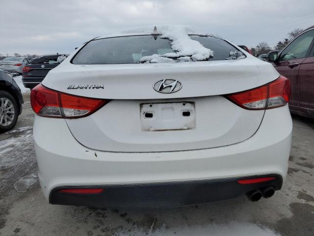 KMHDH6AE6DU023316 - 2013 HYUNDAI ELANTRA CO GS WHITE photo 6