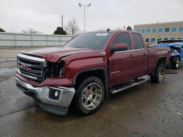 1GTV2UEC9EZ167275 - 2014 GMC SIERRA K1500 SLE BURGUNDY photo 1