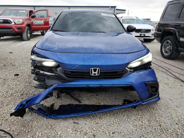 2HGFE2F58NH544034 - 2022 HONDA CIVIC SPOR BLUE photo 5