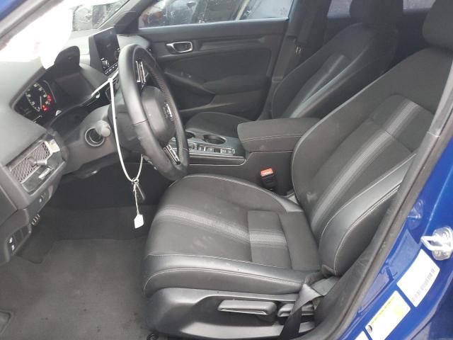 2HGFE2F58NH544034 - 2022 HONDA CIVIC SPOR BLUE photo 7