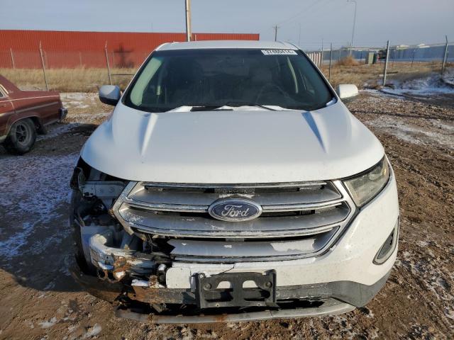 2FMTK4J94FBB28899 - 2015 FORD EDGE SEL WHITE photo 5