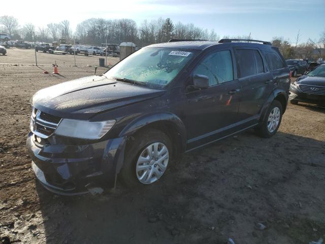 3C4PDCAB7JT520530 - 2018 DODGE JOURNEY SE BLUE photo 1