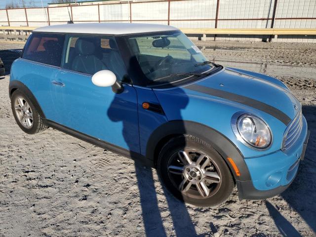 WMWSU3C57DT684861 - 2013 MINI COOPER BLUE photo 4