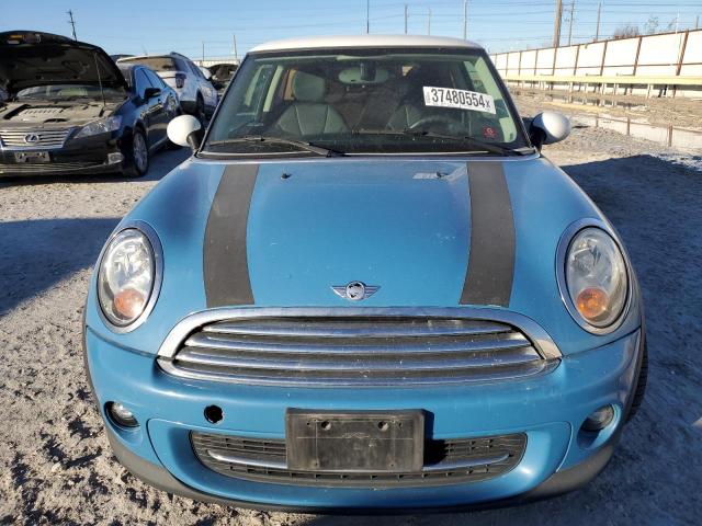 WMWSU3C57DT684861 - 2013 MINI COOPER BLUE photo 5