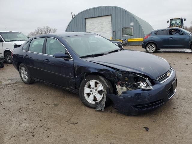 2G1WT58K579164681 - 2007 CHEVROLET IMPALA LT BLUE photo 4