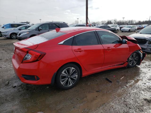 2HGFC1F78GH645823 - 2016 HONDA CIVIC EXL RED photo 3