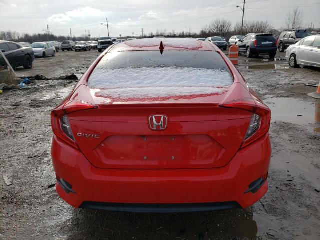 2HGFC1F78GH645823 - 2016 HONDA CIVIC EXL RED photo 6