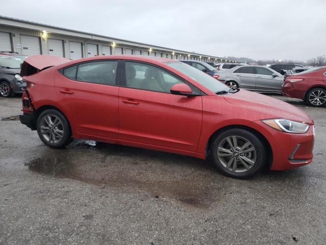 5NPD84LF6HH173294 - 2017 HYUNDAI ELANTRA SE RED photo 4