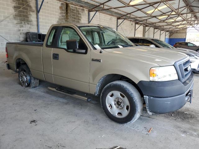 1FTRF12257KD65539 - 2007 FORD F150 GOLD photo 4