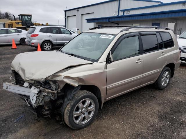 JTEDP21A650050517 - 2005 TOYOTA HIGHLANDER LIMITED GOLD photo 1