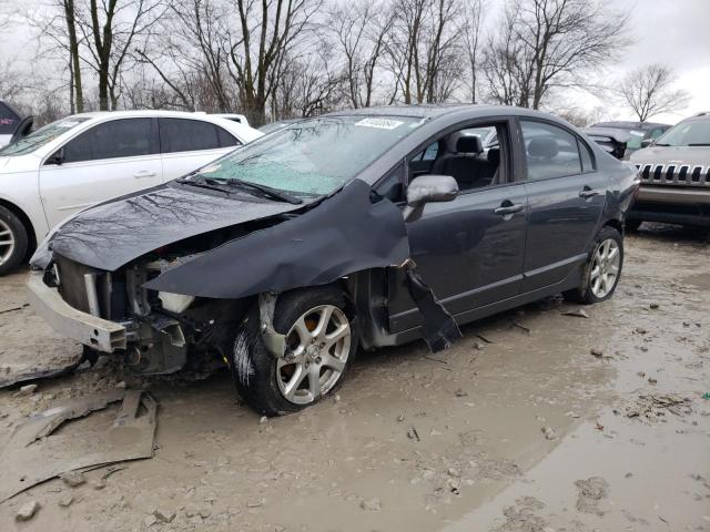 19XFA16989E032590 - 2009 HONDA CIVIC EXL GRAY photo 1