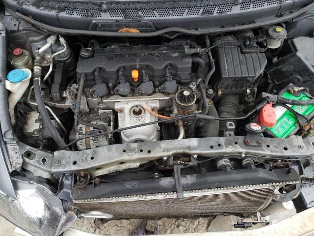 19XFA16989E032590 - 2009 HONDA CIVIC EXL ნაცრისფერი ფოტო 11