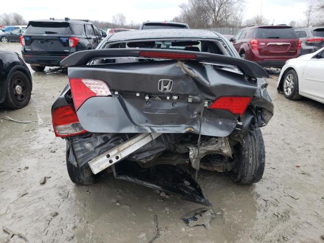 19XFA16989E032590 - 2009 HONDA CIVIC EXL ნაცრისფერი ფოტო 6