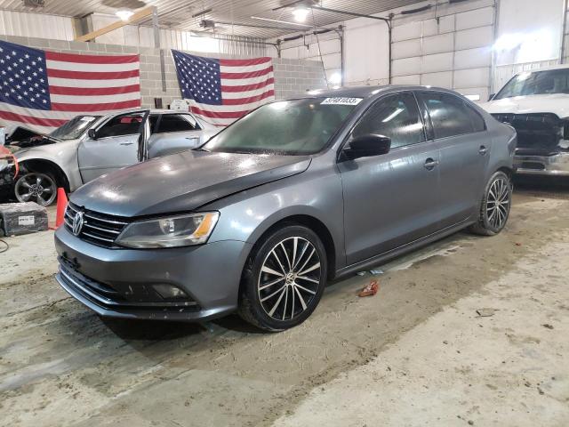 3VWD17AJ0GM292414 - 2016 VOLKSWAGEN JETTA SPORT SILVER photo 1